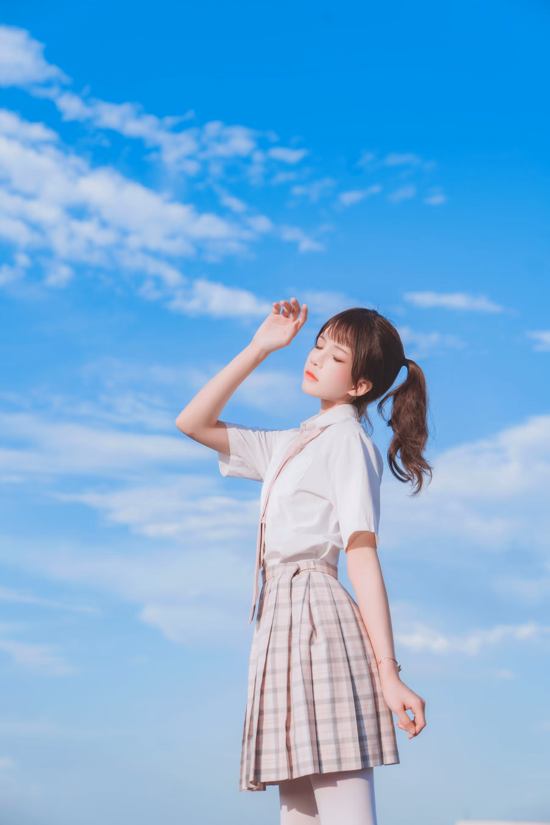 [网红COSER写真] 桜桃喵 - 橘子汽水 清纯美女-第4张