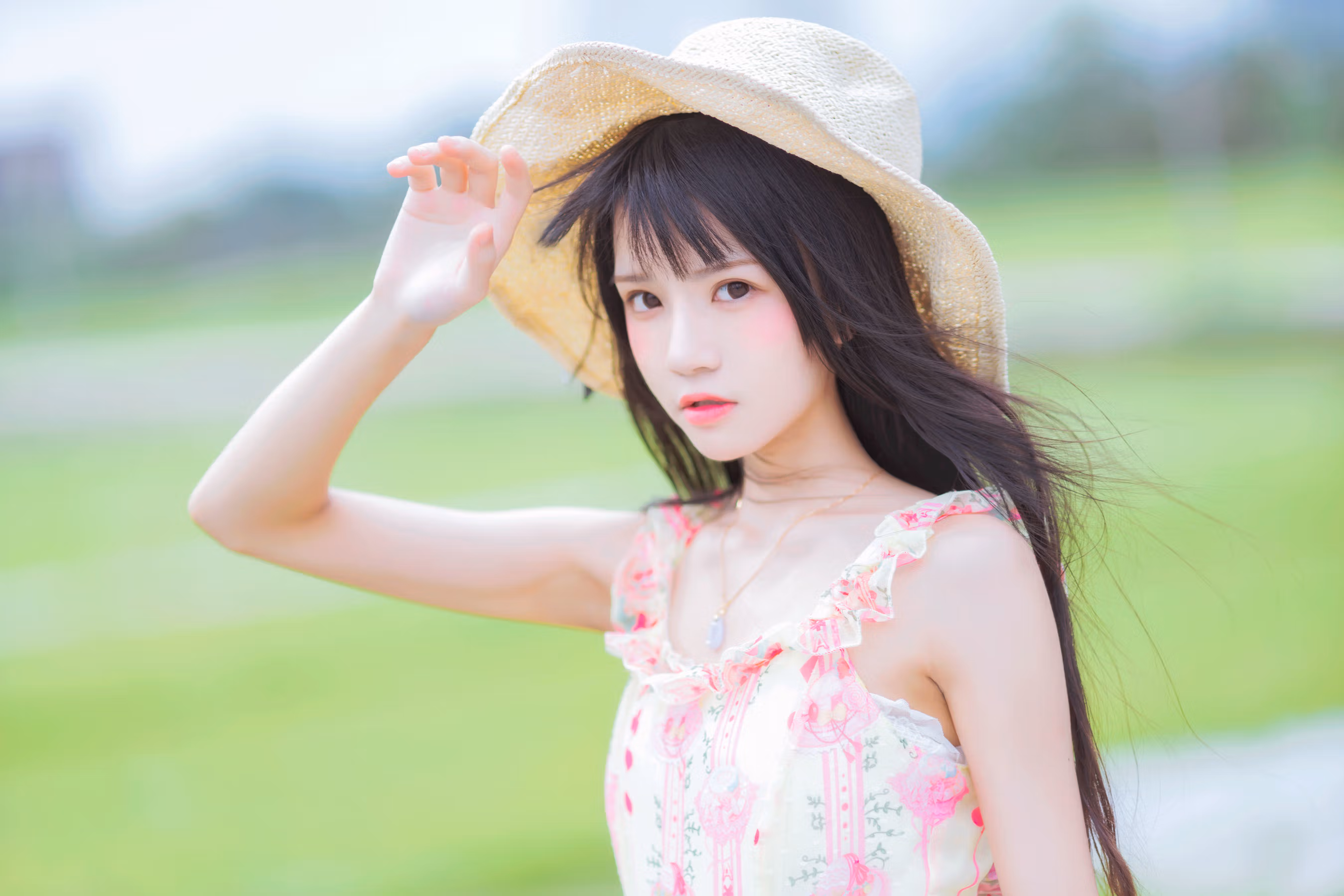 [COS福利] 桜桃喵 - 清新之夏风 清纯美女-第2张