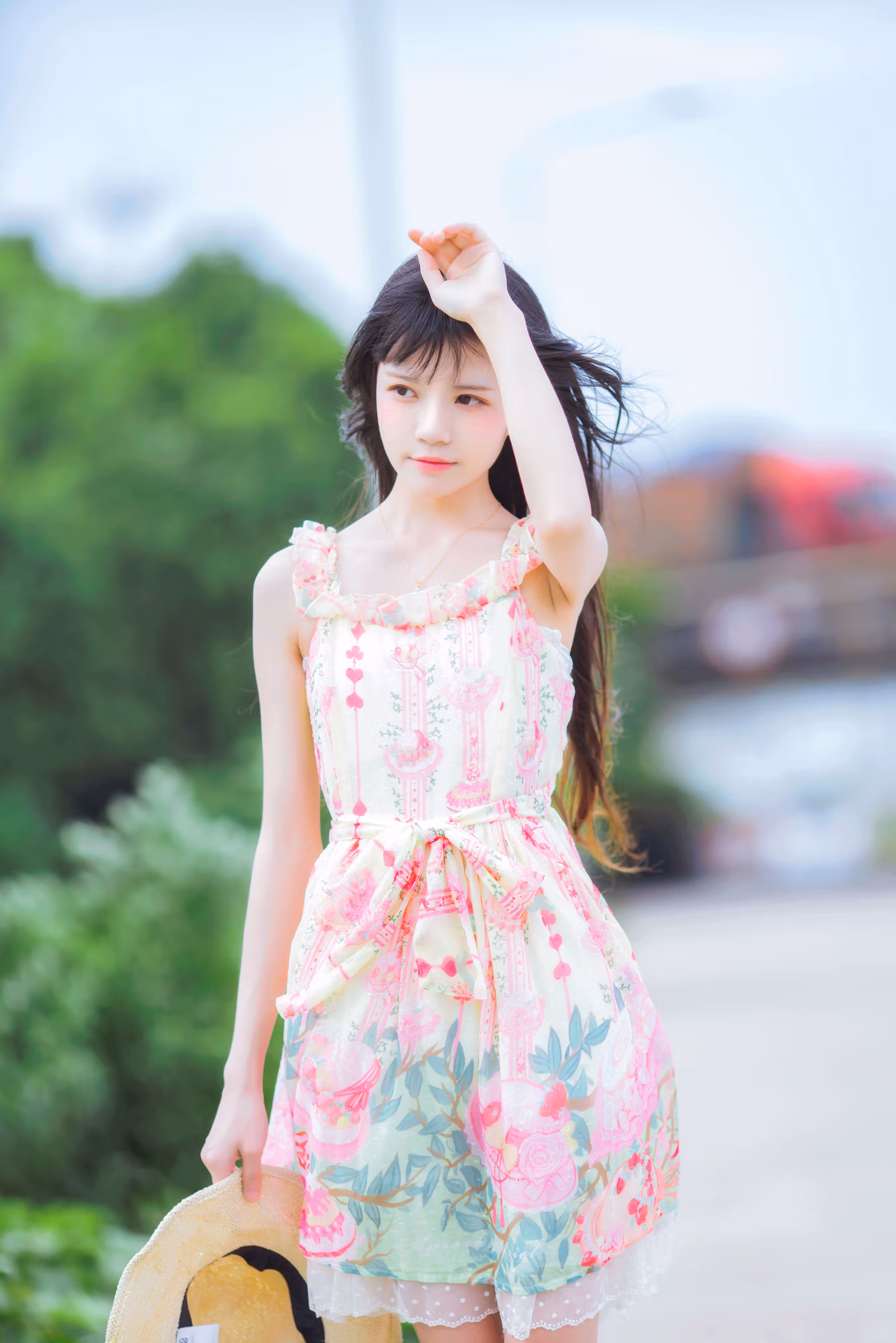[COS福利] 桜桃喵 - 清新之夏风 清纯美女-第6张