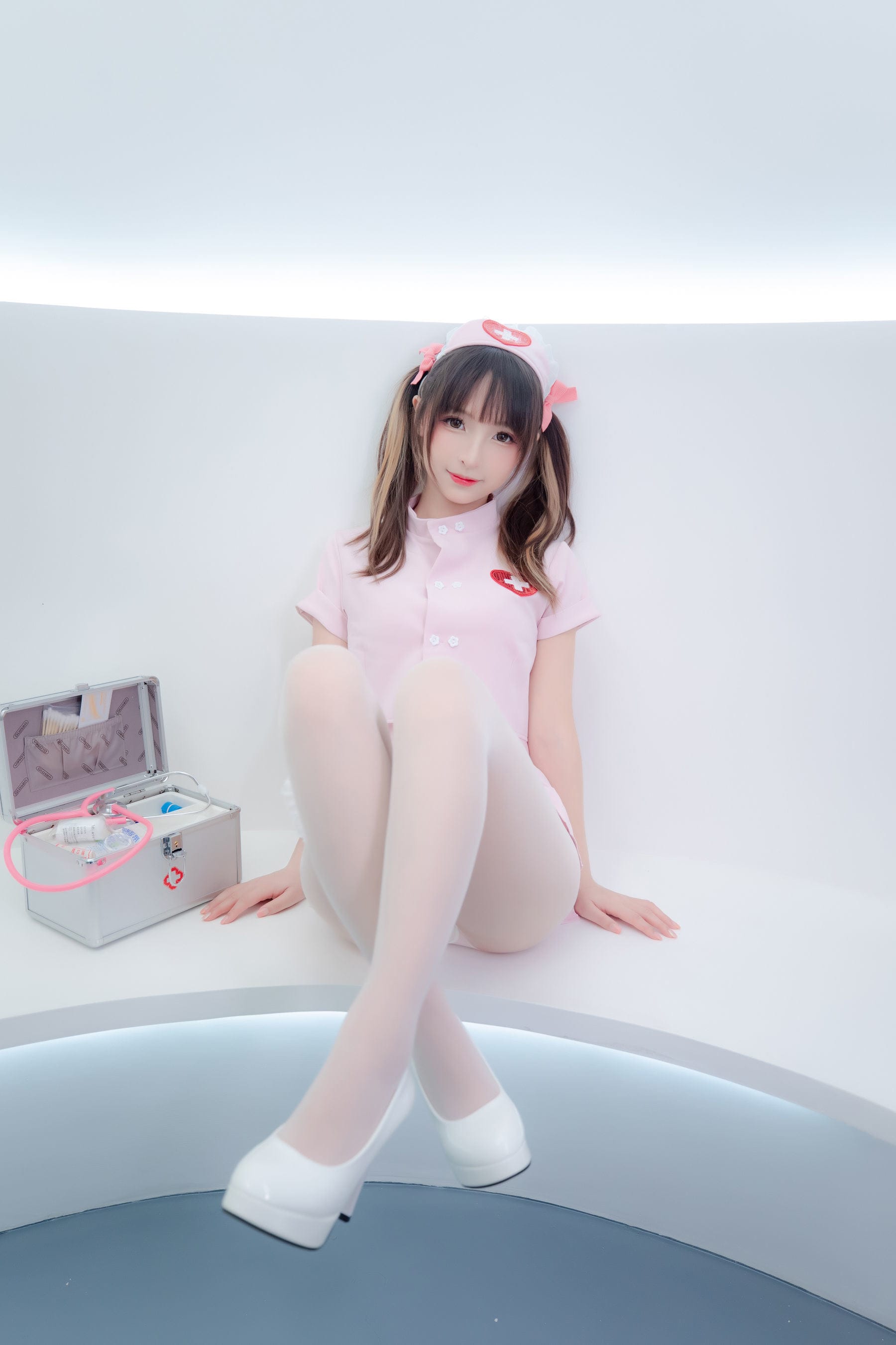 [网红COSER写真] 萝莉神楽板真冬 之心身バランス 清纯美女-第2张
