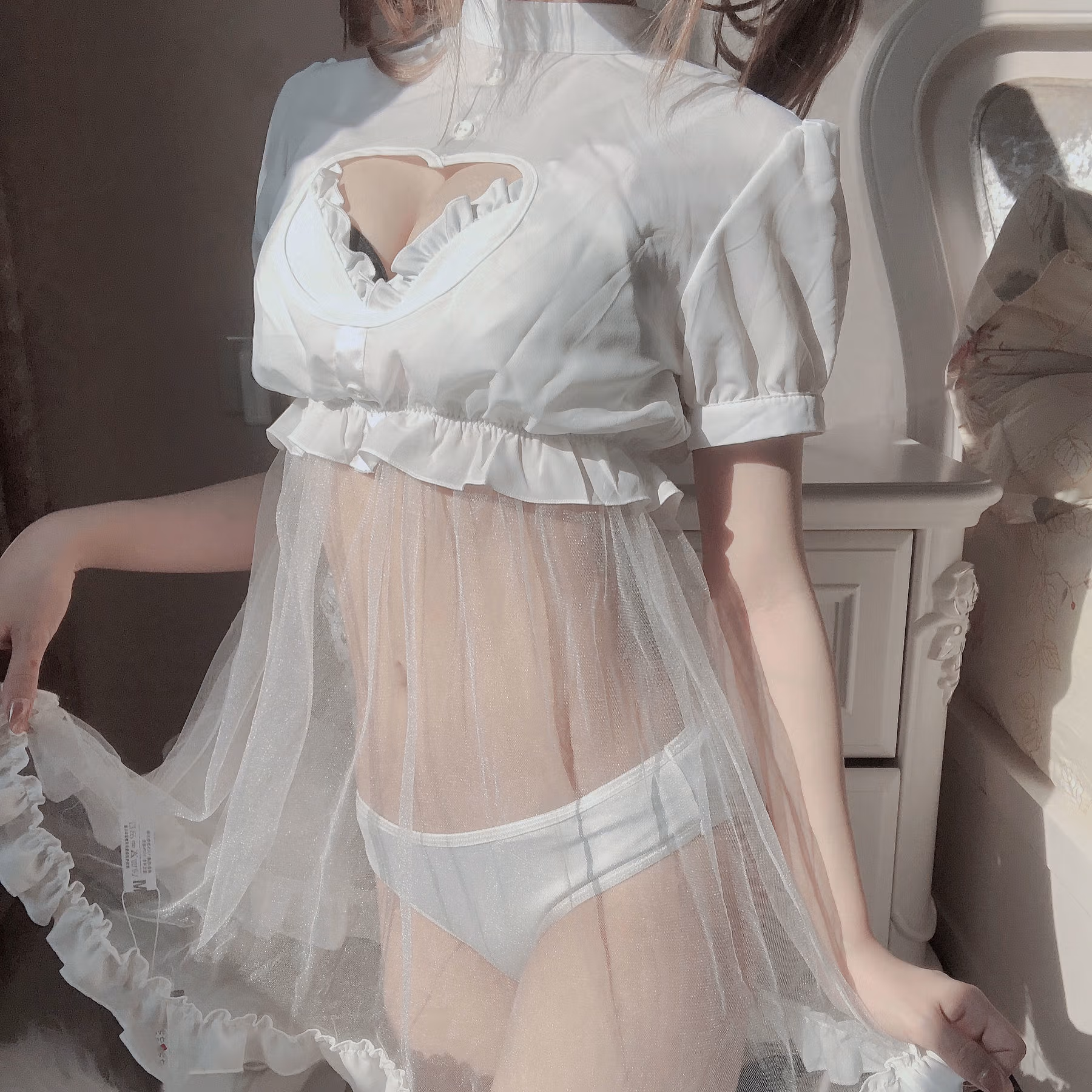 [网红COSER写真] 动漫博主果咩酱w - 兔兔护士 清纯美女-第6张