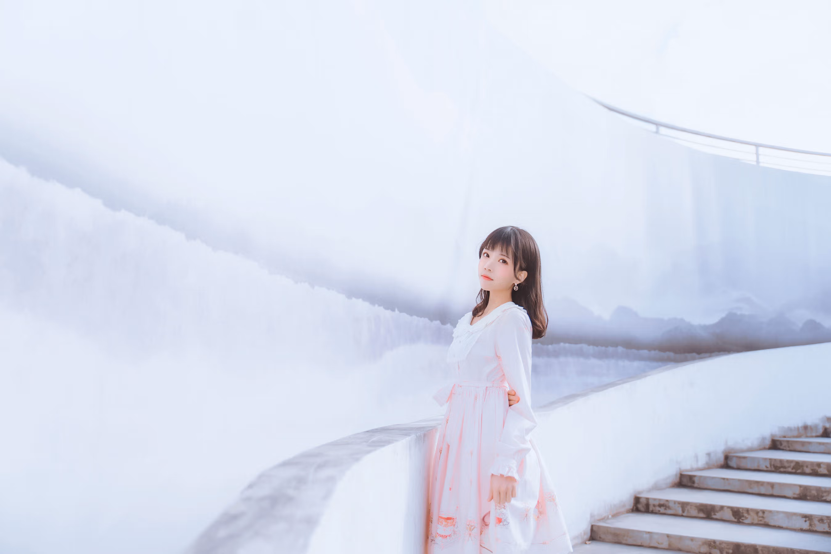 [COS福利] 桜桃喵 - 清新之三月 清纯美女-第6张